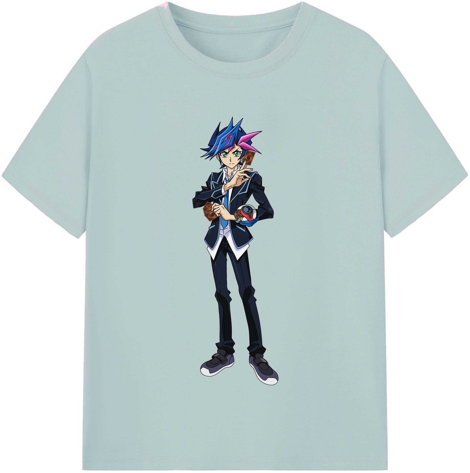 （画像用） 遊☆戯☆王 Yu-Gi-Oh! 綿100％半袖Tシャツ（フロントプリント）